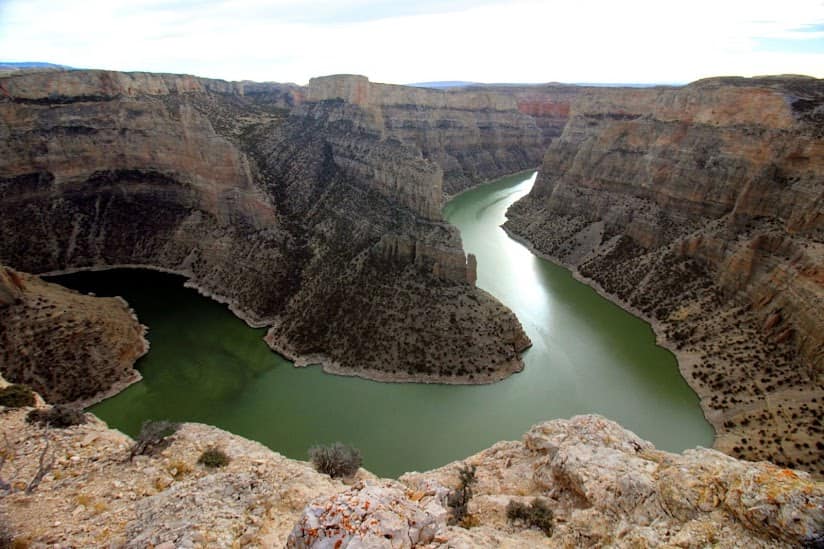 Bighorn Canyon river