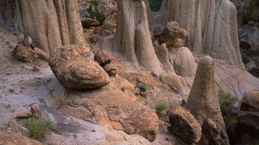 Hoodoo rocks