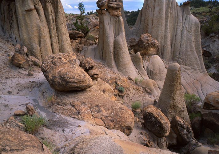 Hoodoo rocks